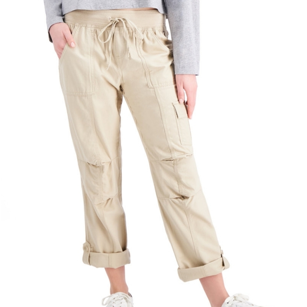 Tommy Hilfiger Alton Cuffed Straight-Leg Pants - S